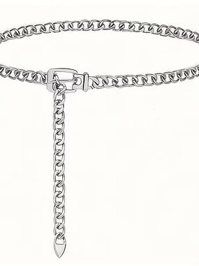 Silver Chain Belt